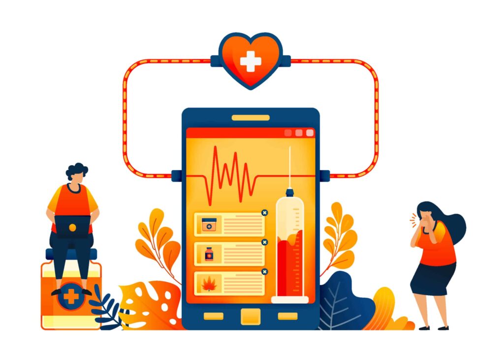 Online health checkup technology