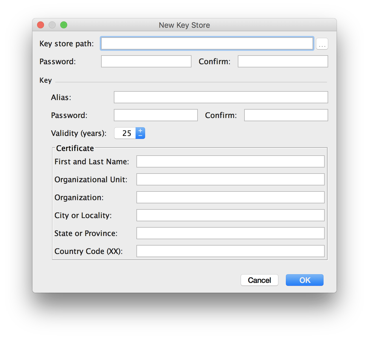 fastlane automation suite create new