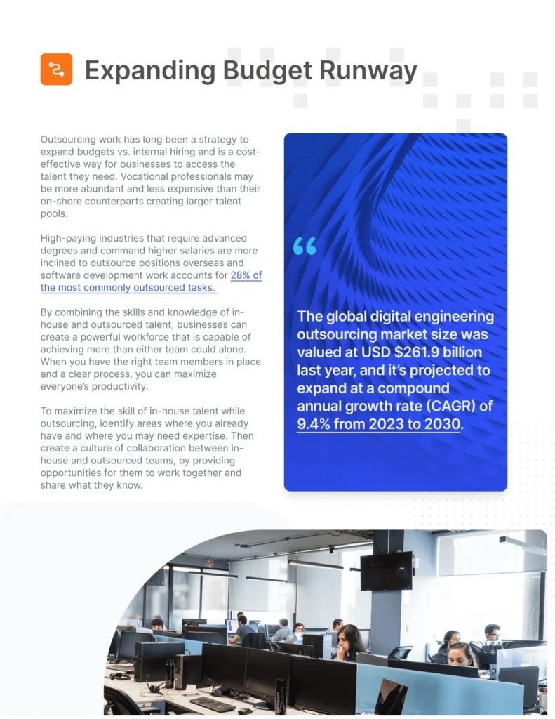 5 Ways Outsourcing Software Development Can Provide a Competitive Advantage​